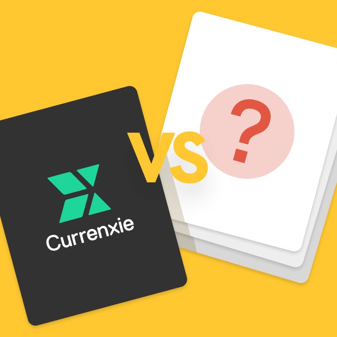 Card of Currenxie compared with other alternatives
