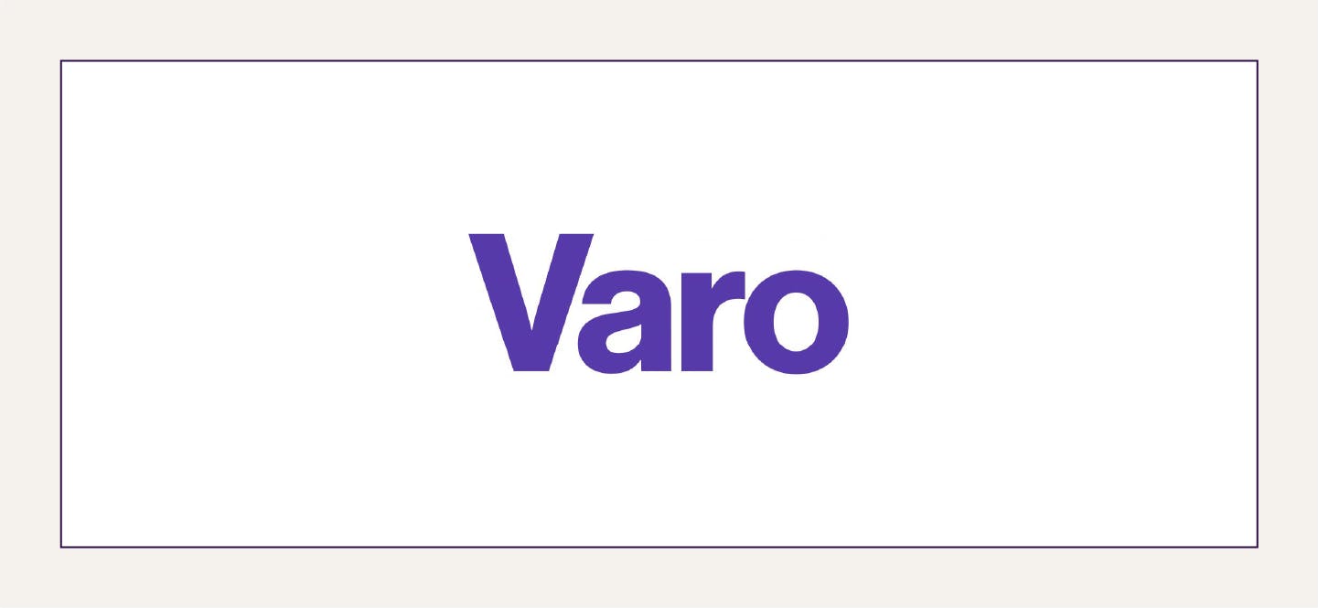 Varo logo on a white background.