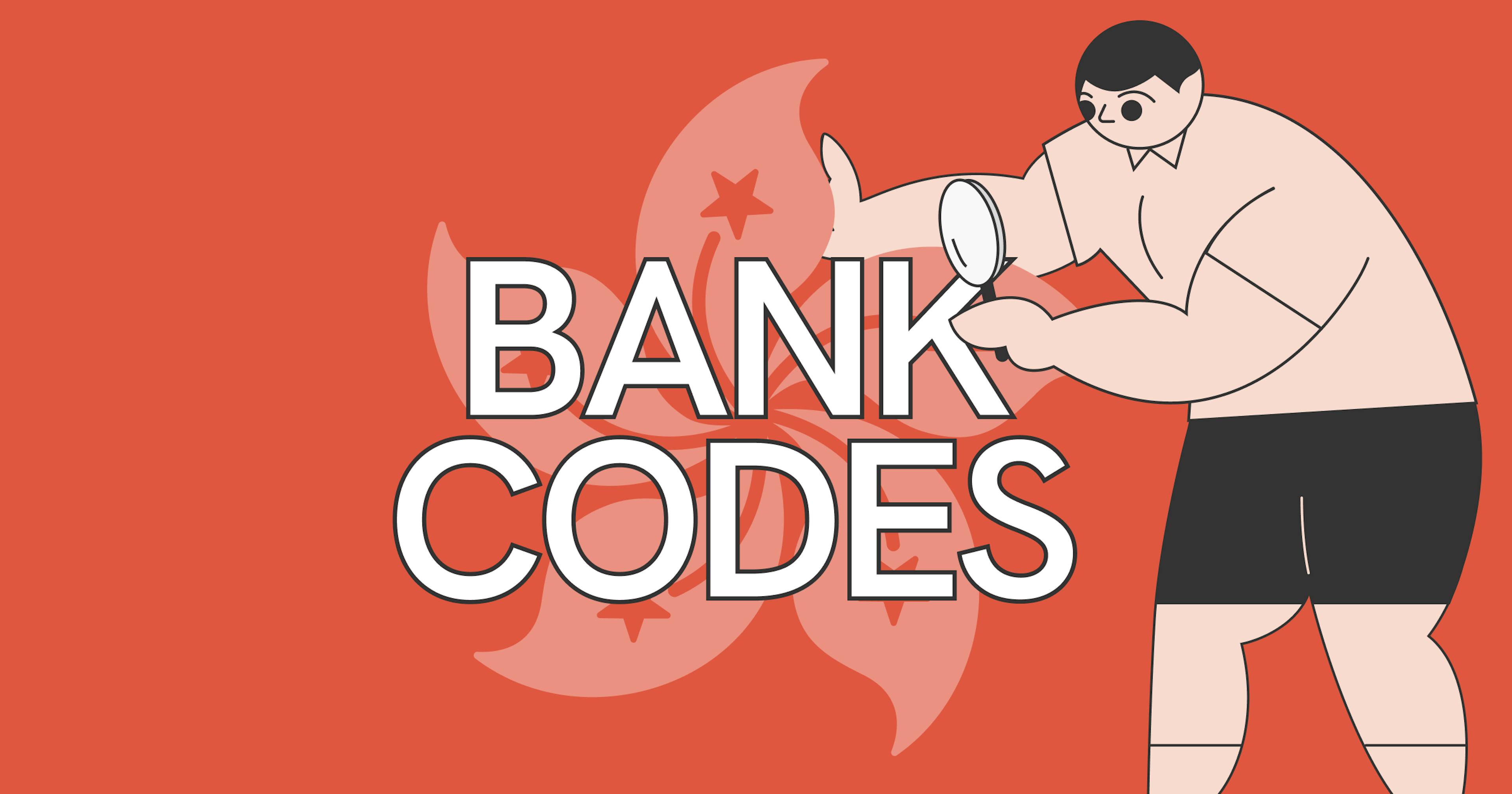 bank codes in Hong Kong