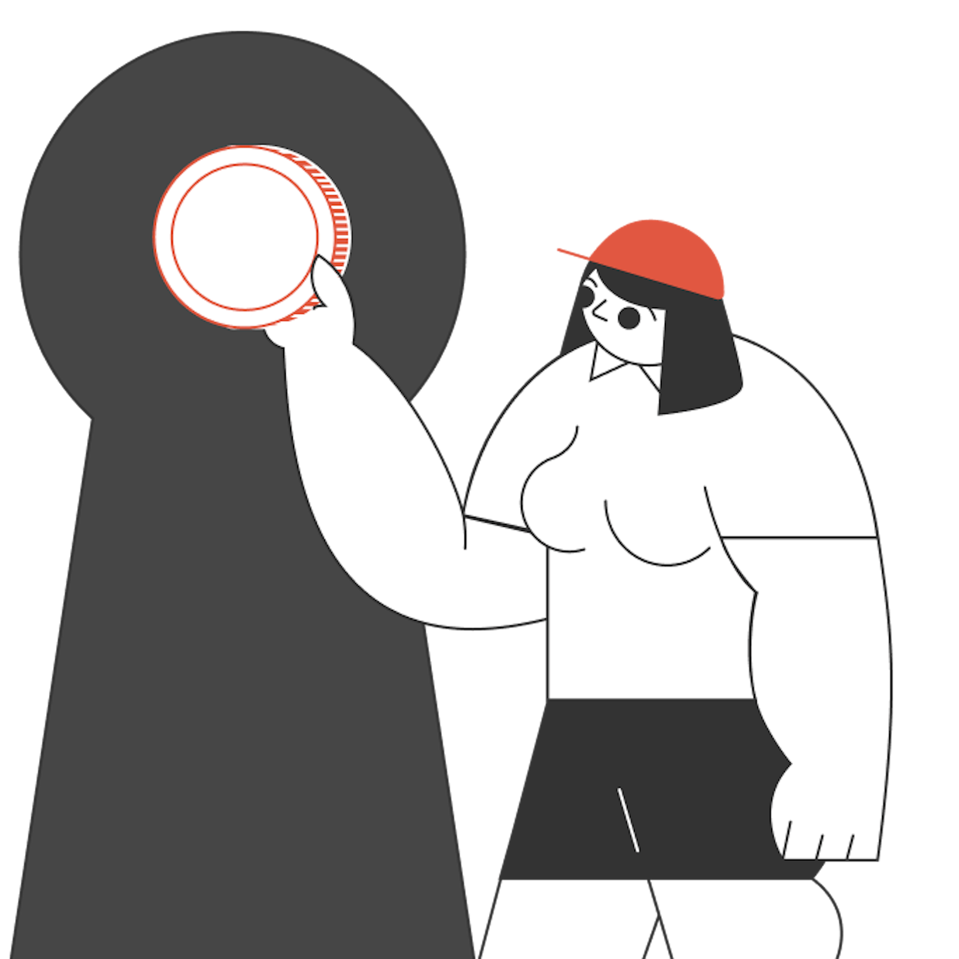 Illustration of a person in a red cap with a coin, shown as part of a payment gateways guide thumbnail layout.