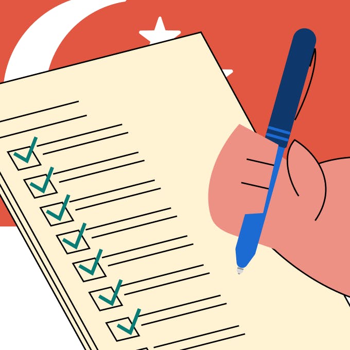 an illustration of a checklist