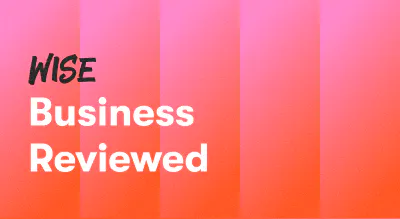 A background with a text titled "Wise Business Reviewed"