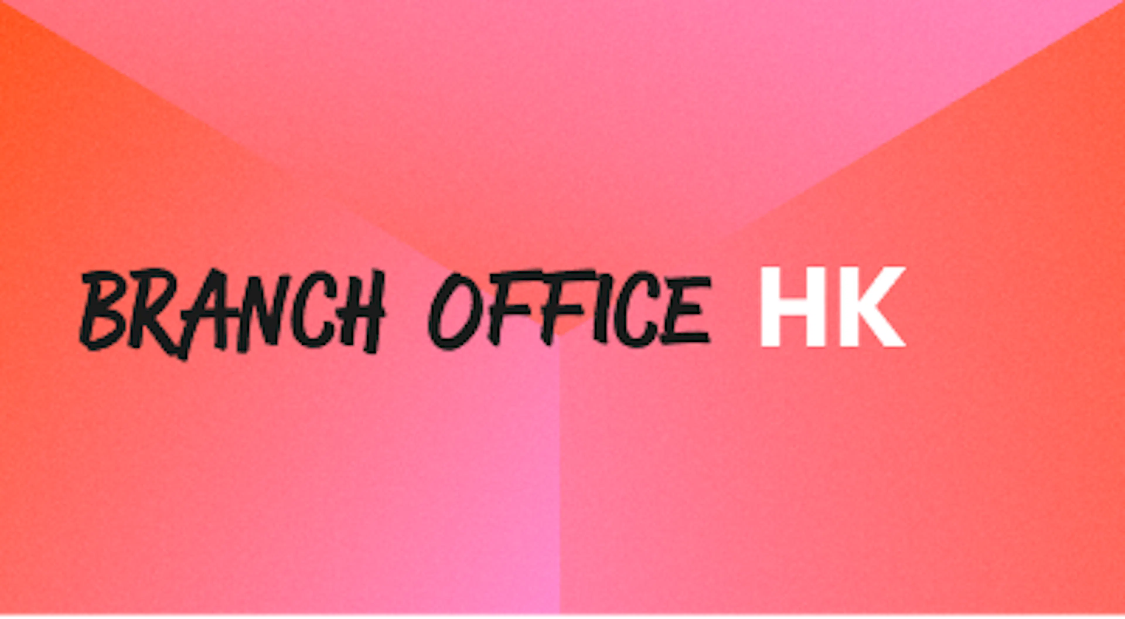 A background with a text titled "Branch Office Hong Kong"