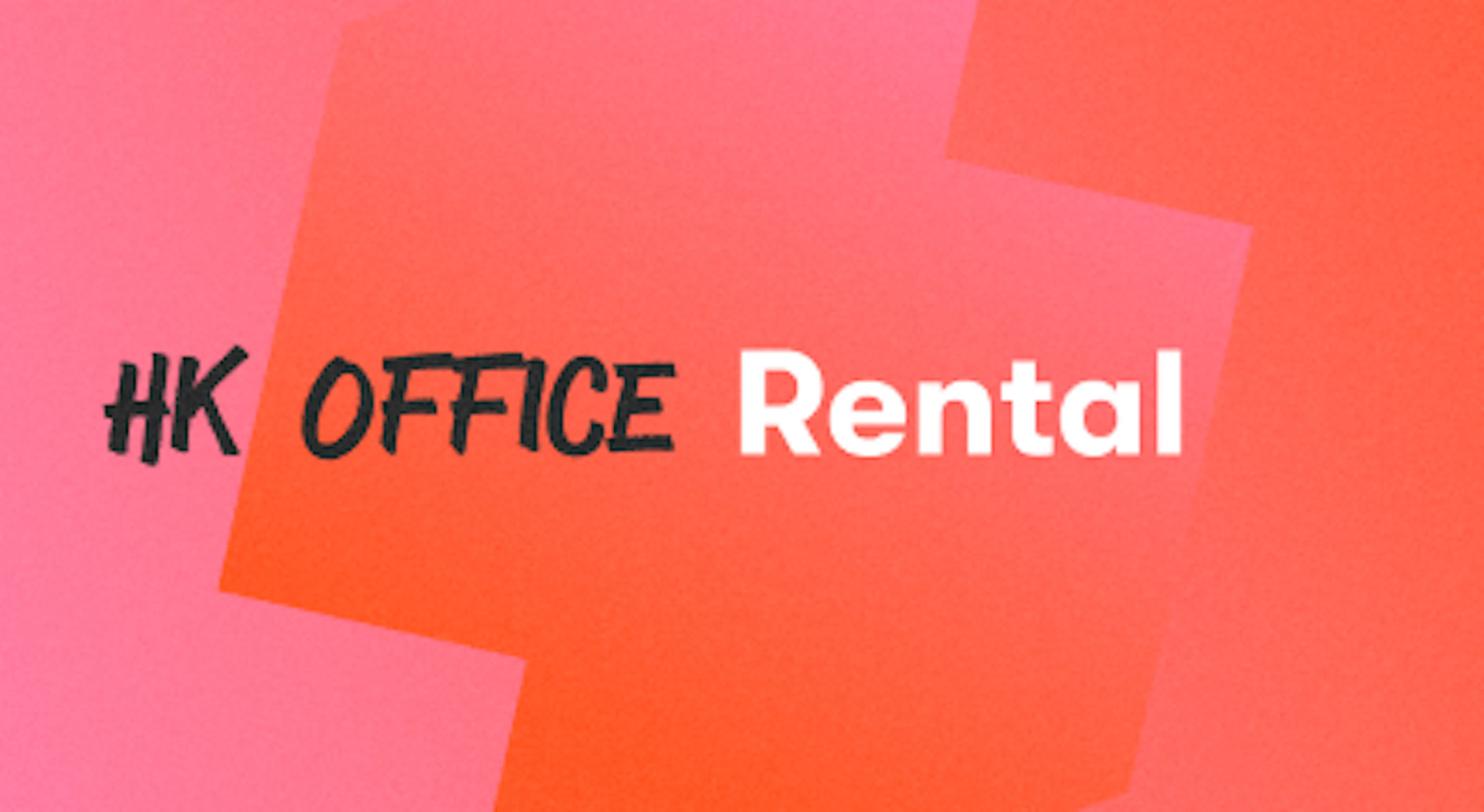 A background with a text titled "Hong Kong Office Rental"