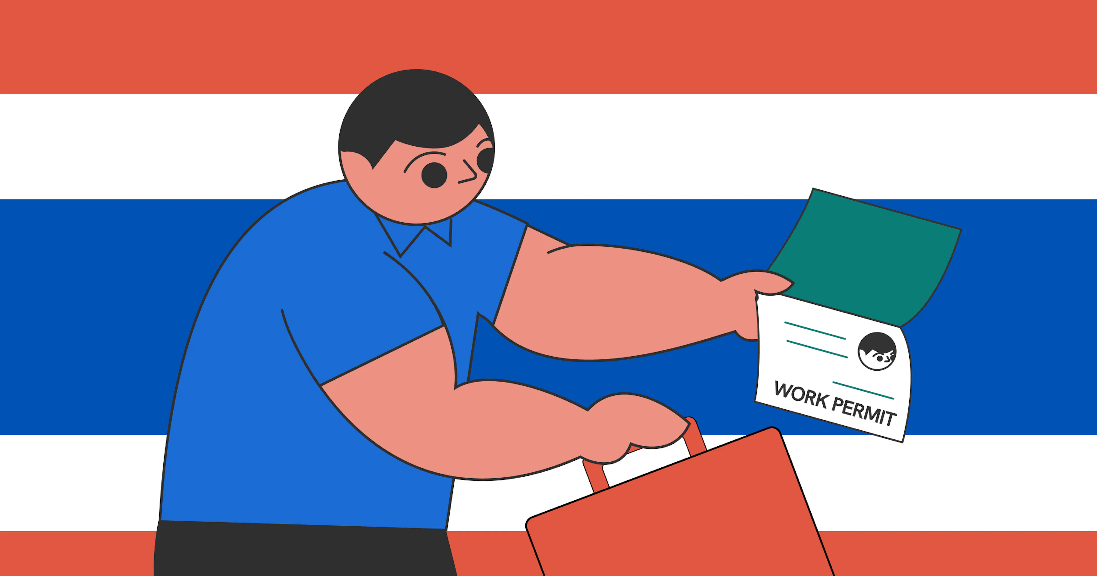 work permit and minimum salary in thailand