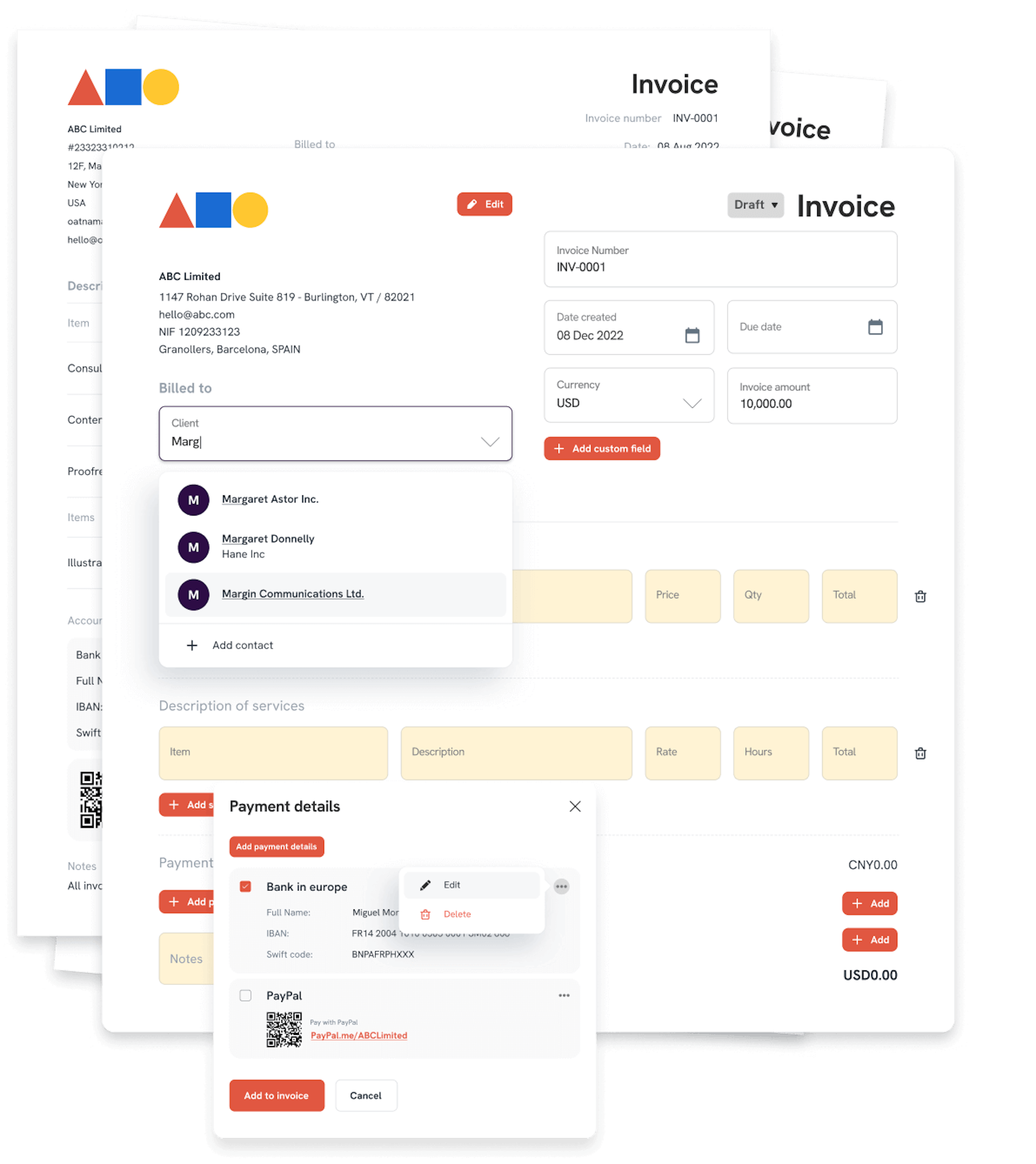invoice management