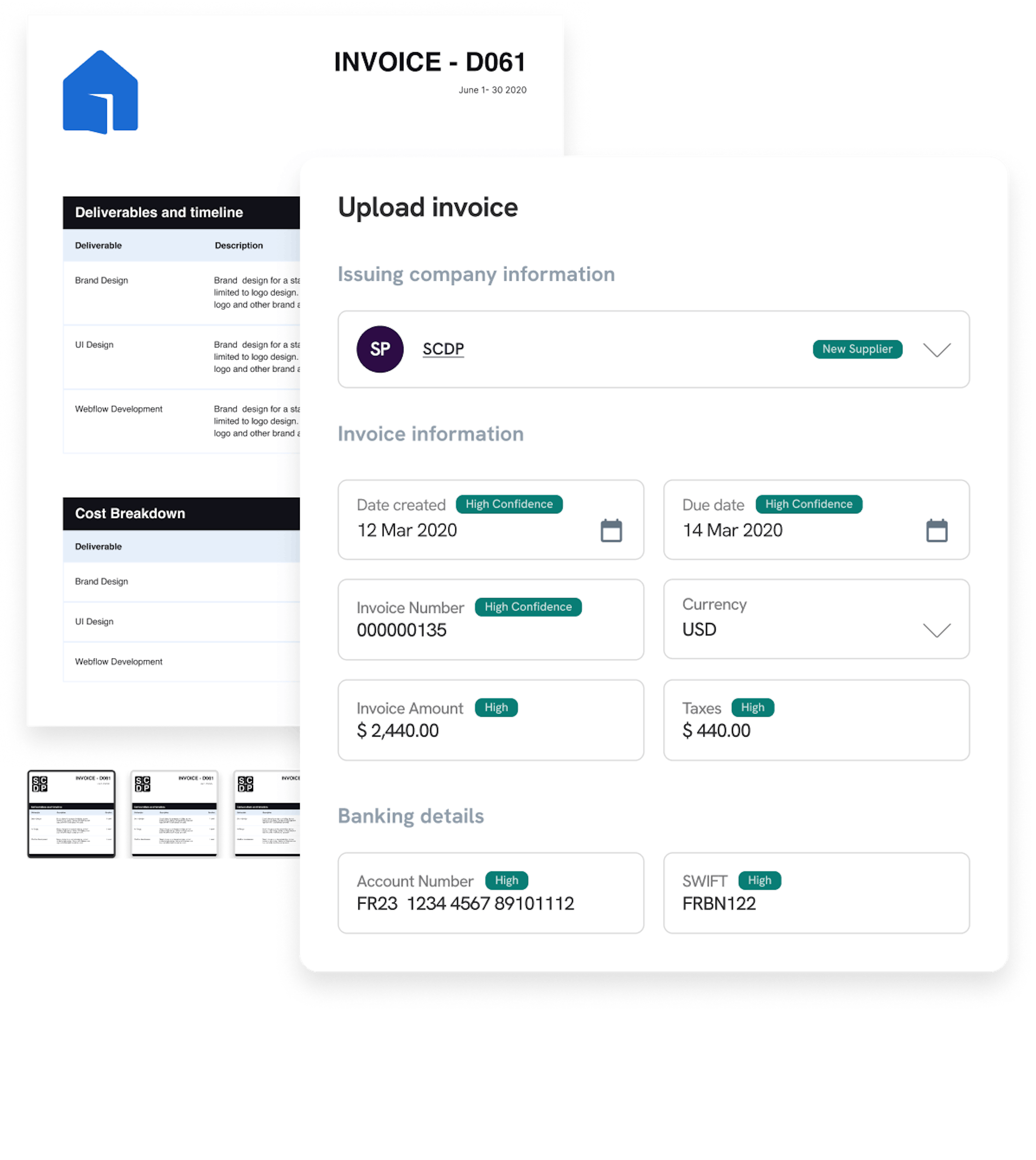 invoice upload