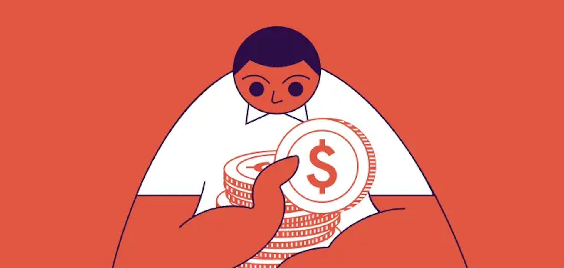 person opening a business account