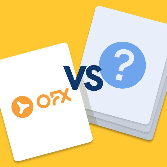 A card of OFX compared to cards of its alternatives
