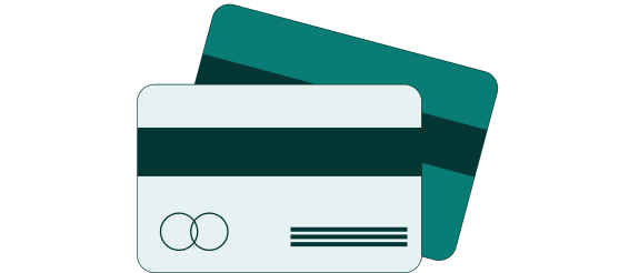 An illustration of credit cards.