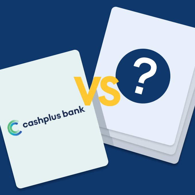 An illustration of Cashplus being compared to alternatives