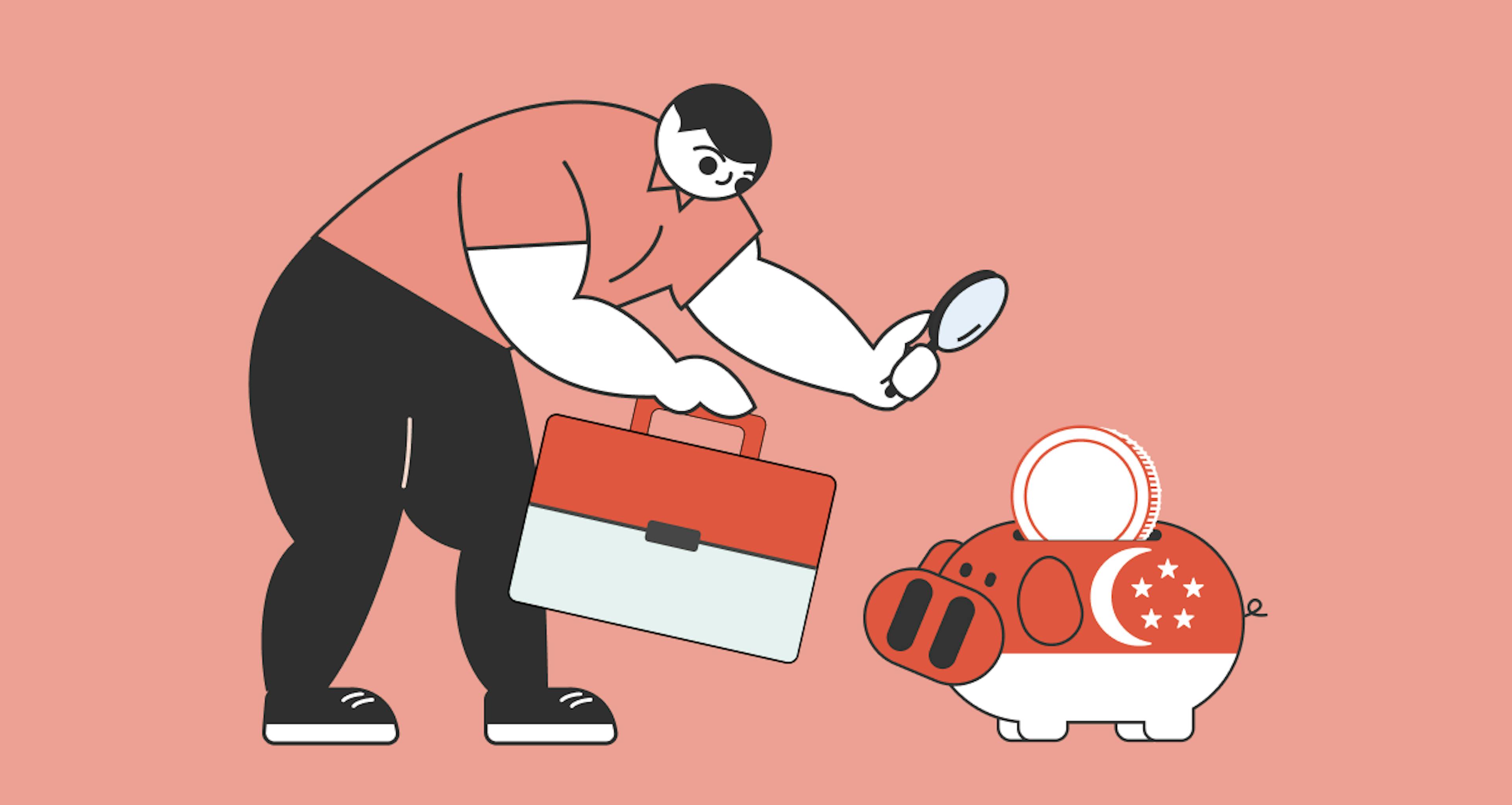 Can a foreigner open a bank account in Singapore?