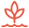 An icon of budding plant