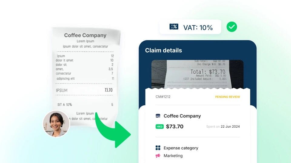 Aspire HK expense management feature