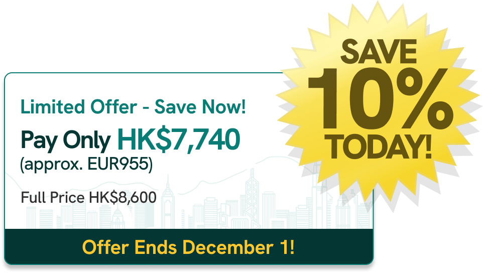 hong kong company incorporation promotion discount