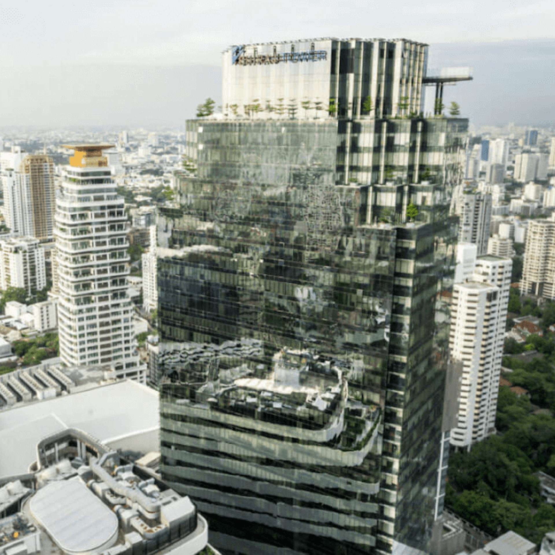 Photo of Bhiraj Tower, Emquartier. Credits to Group, Bhiraj Buri.