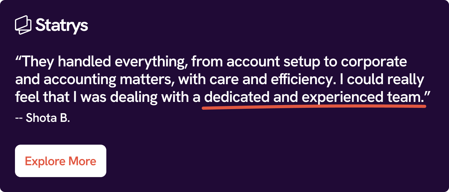 Quote by Shota B. about Statrys (in purple)