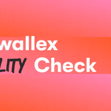 A background with a text titled "Airwallex Reality Check"