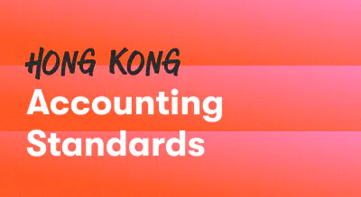 A background with a text titled "Hong Kong Accounting Standard"