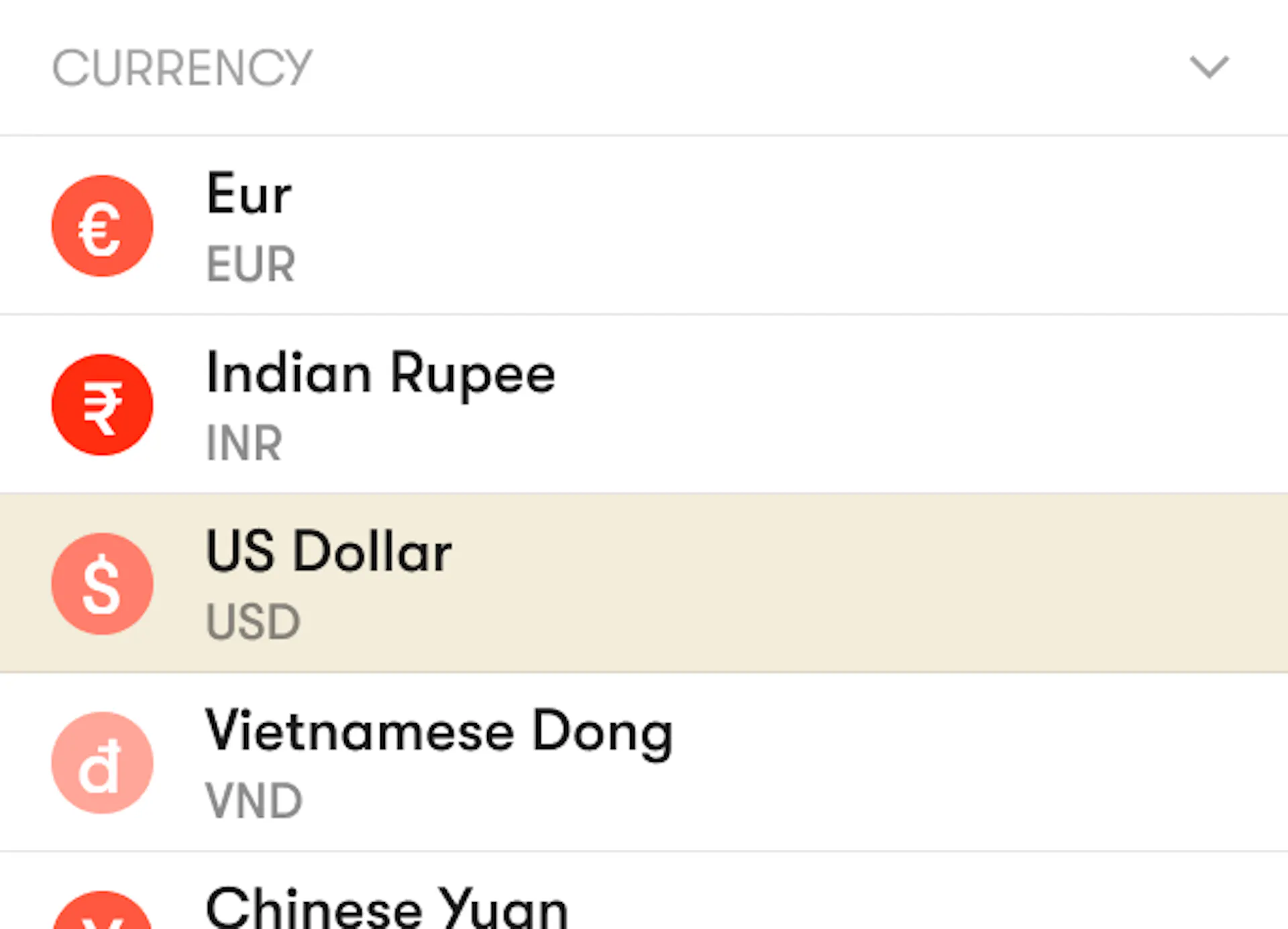 Multi-currency 