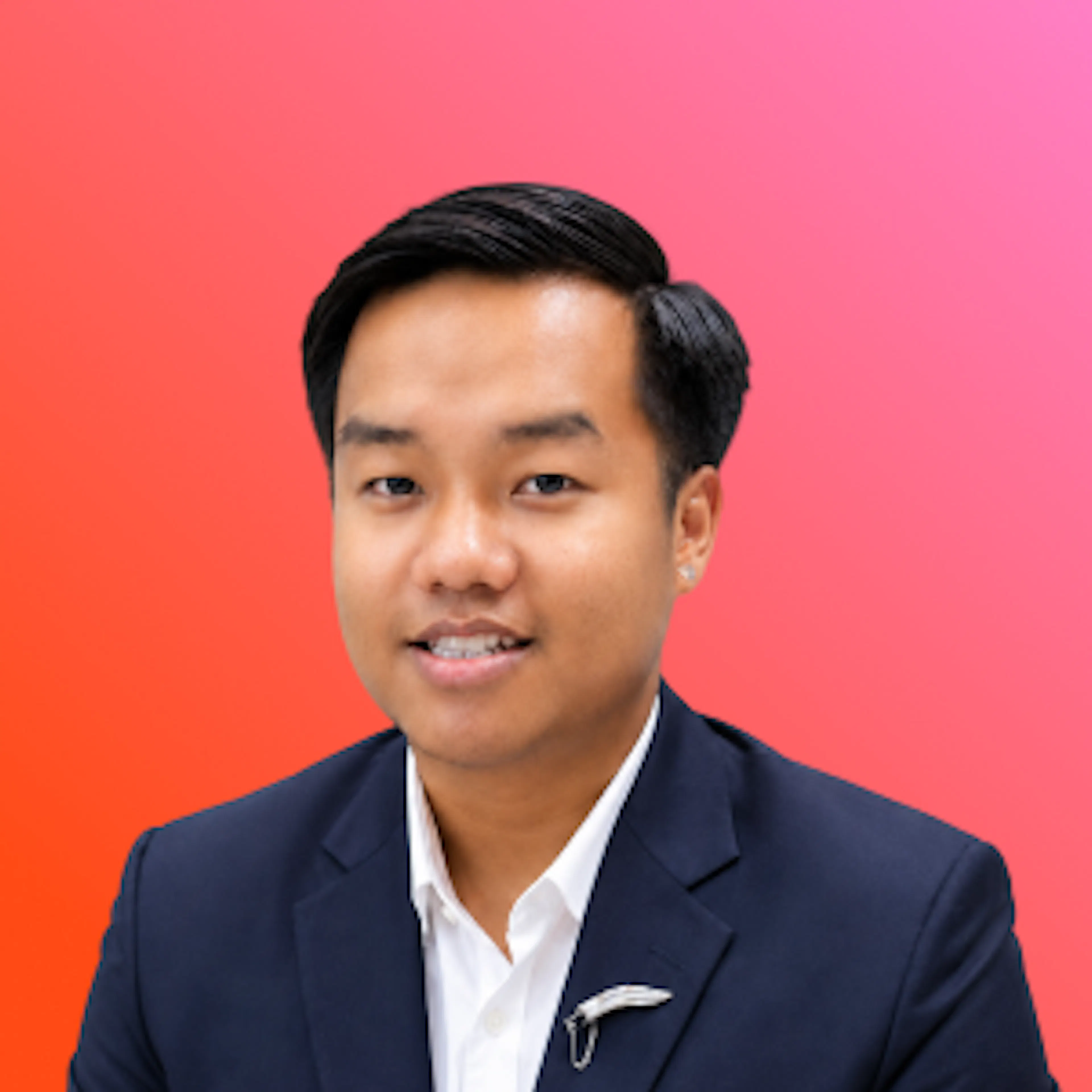 Profile picture of Aaron Gurung with the Statrys gradient background