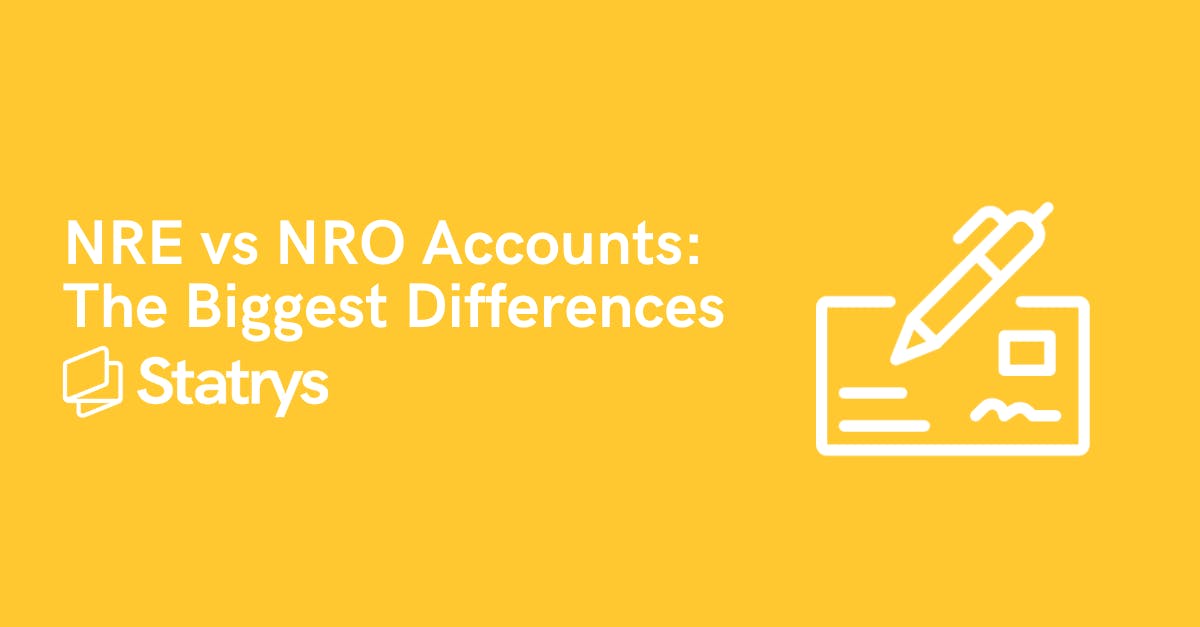 NRE vs NRO Accounts: The Biggest Differences | Statrys