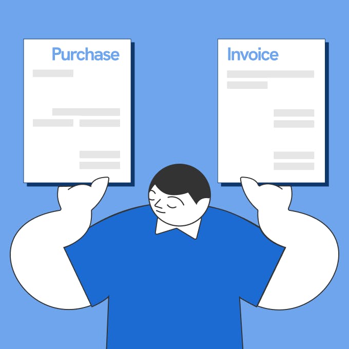 the difference between a purchase order and an invoice