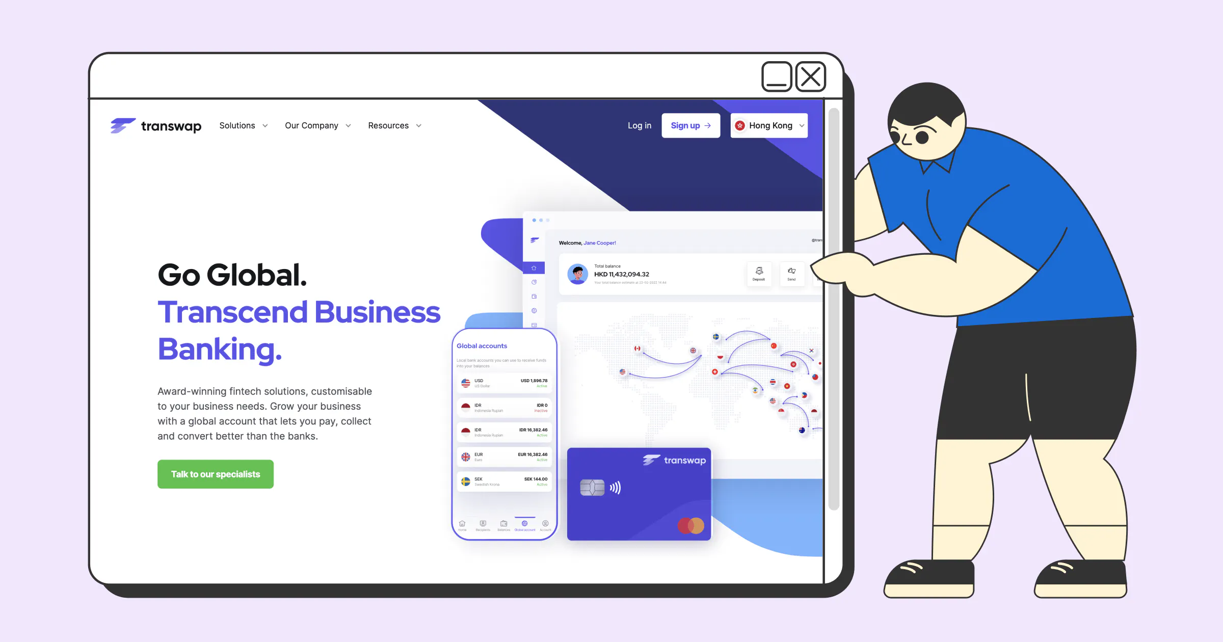 Transwap business account review