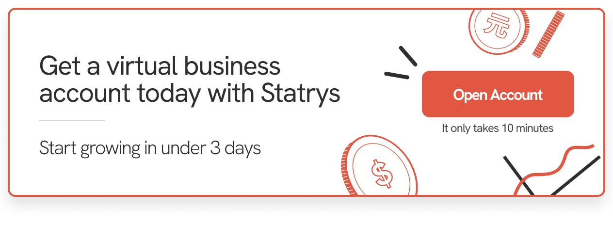 virtual business account with Statrys