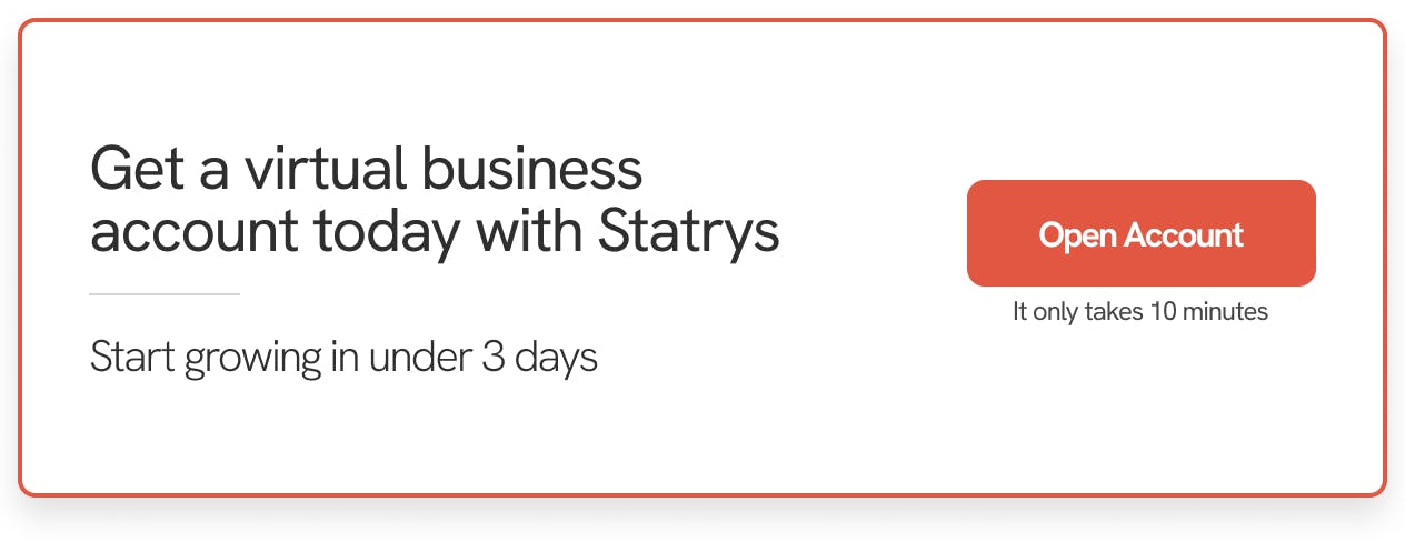 get a statrys business account