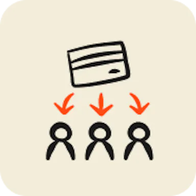 Deliver cards to key employees