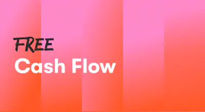 A background with a text titled "Free Cash Flow"
