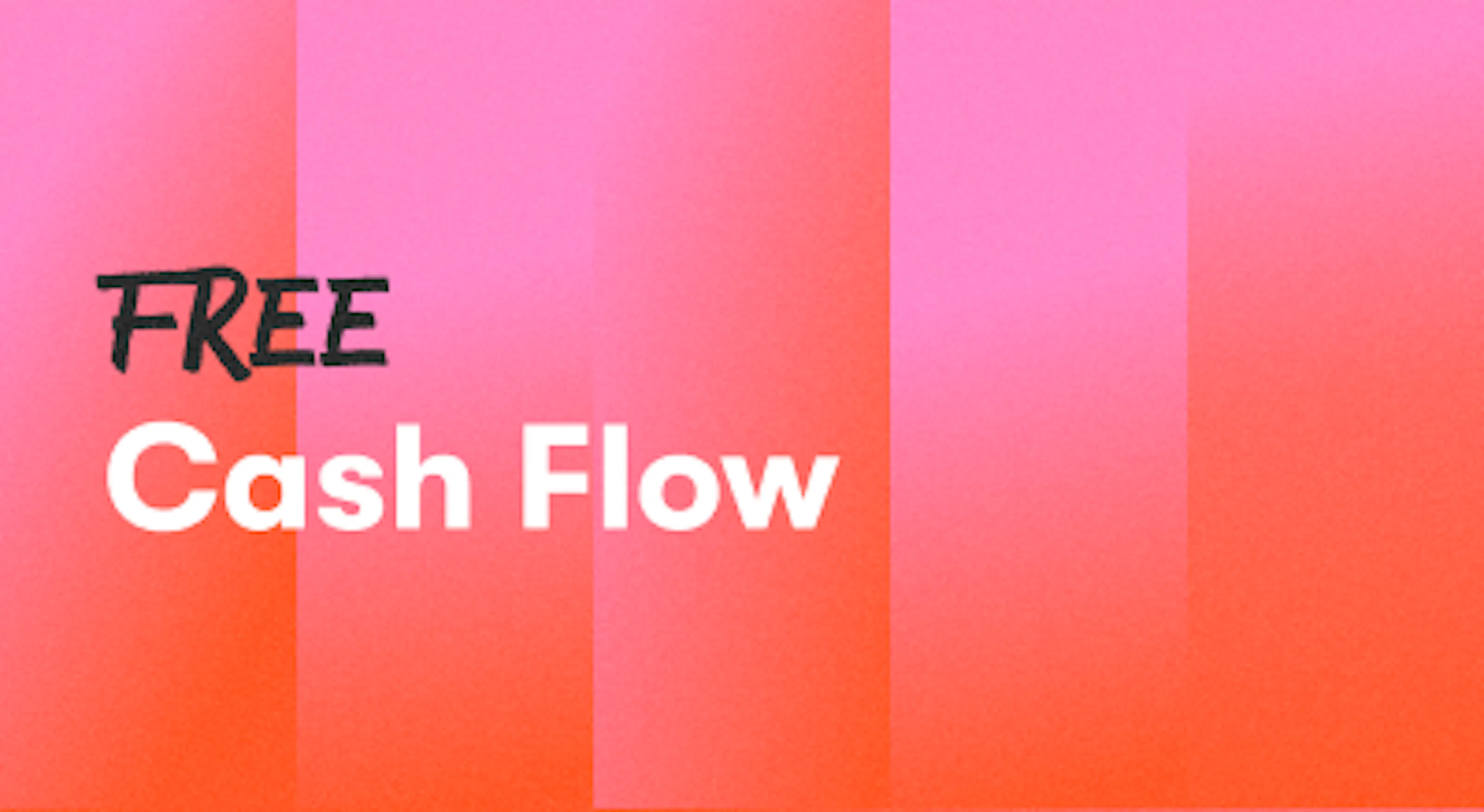 A background with a text titled "Free Cash Flow"