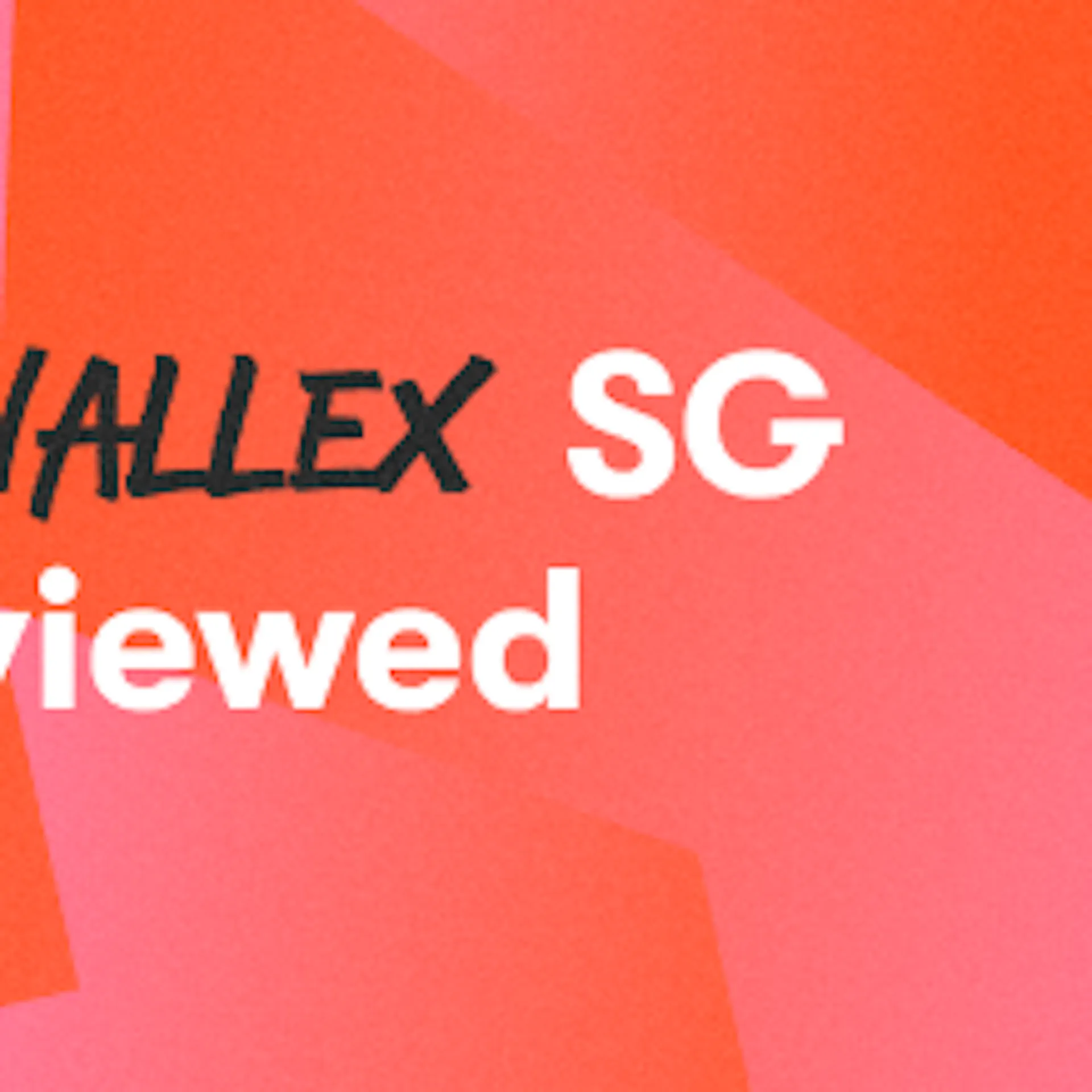 A background with a text titled "Airwallex SG Reviewed"