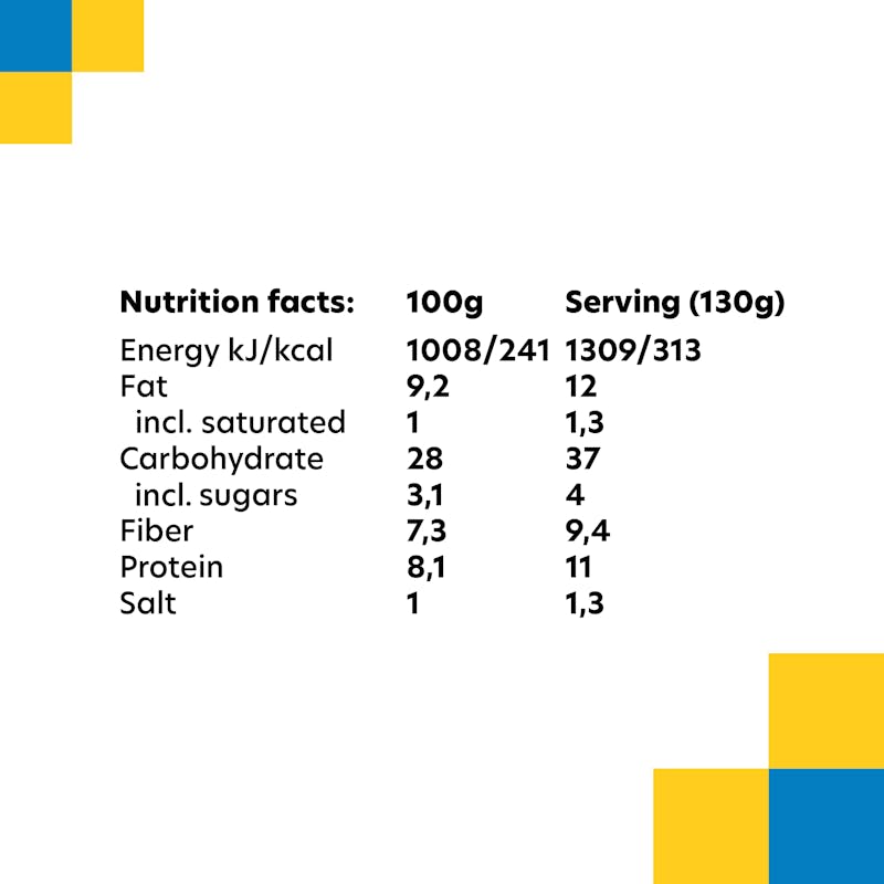 Stackys nutritional facts