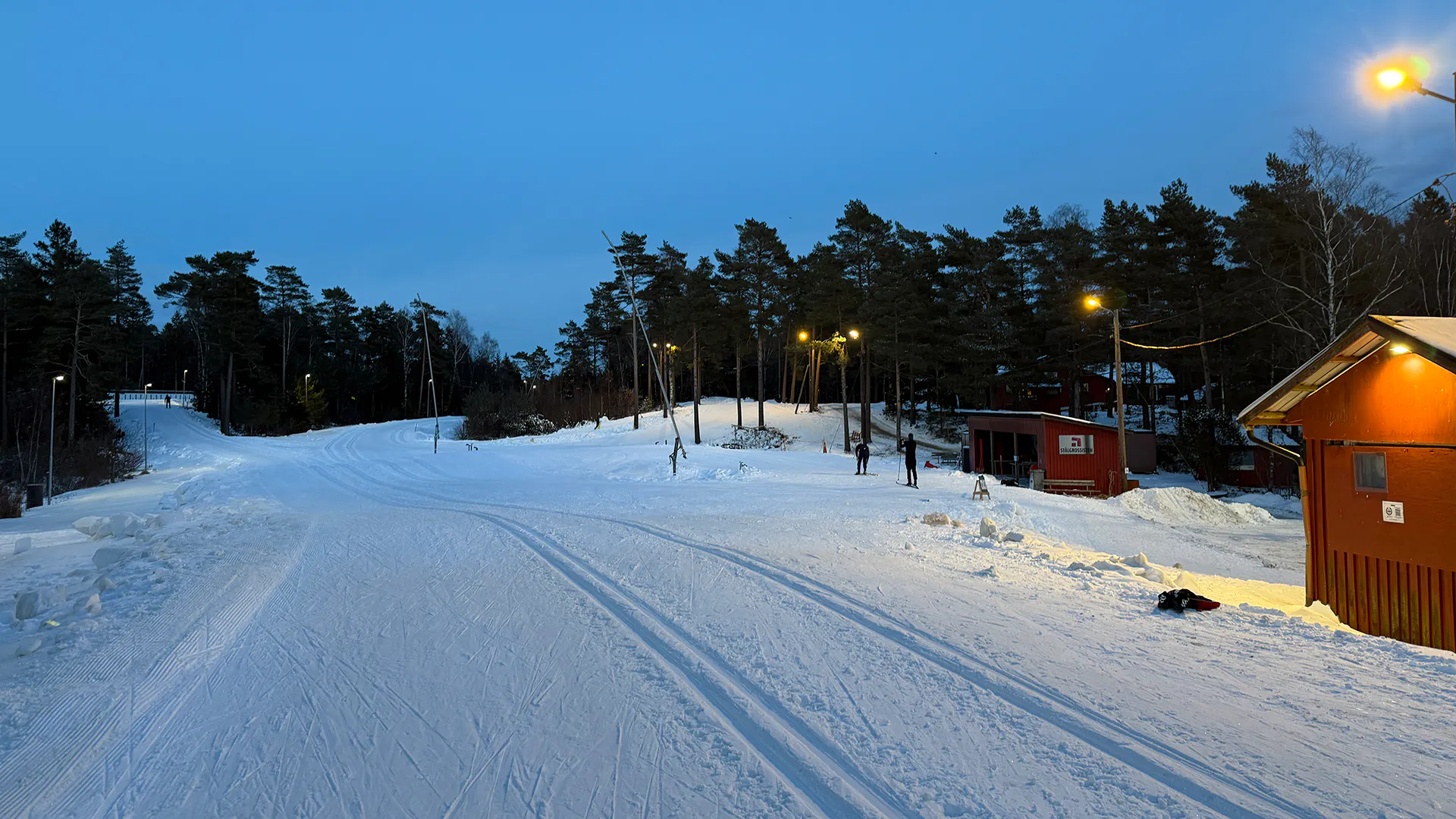 Landehofstugan skidspår i Landvetter