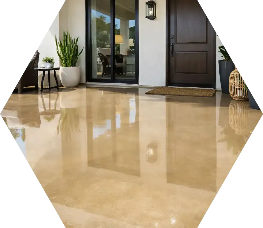 Garage floor coating