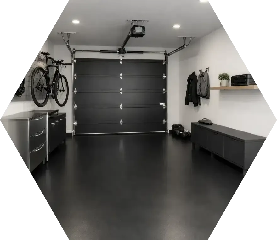 Concrete floor application