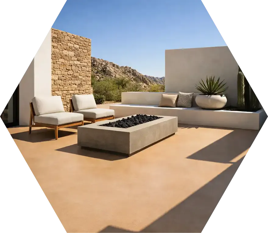 Floor coating result