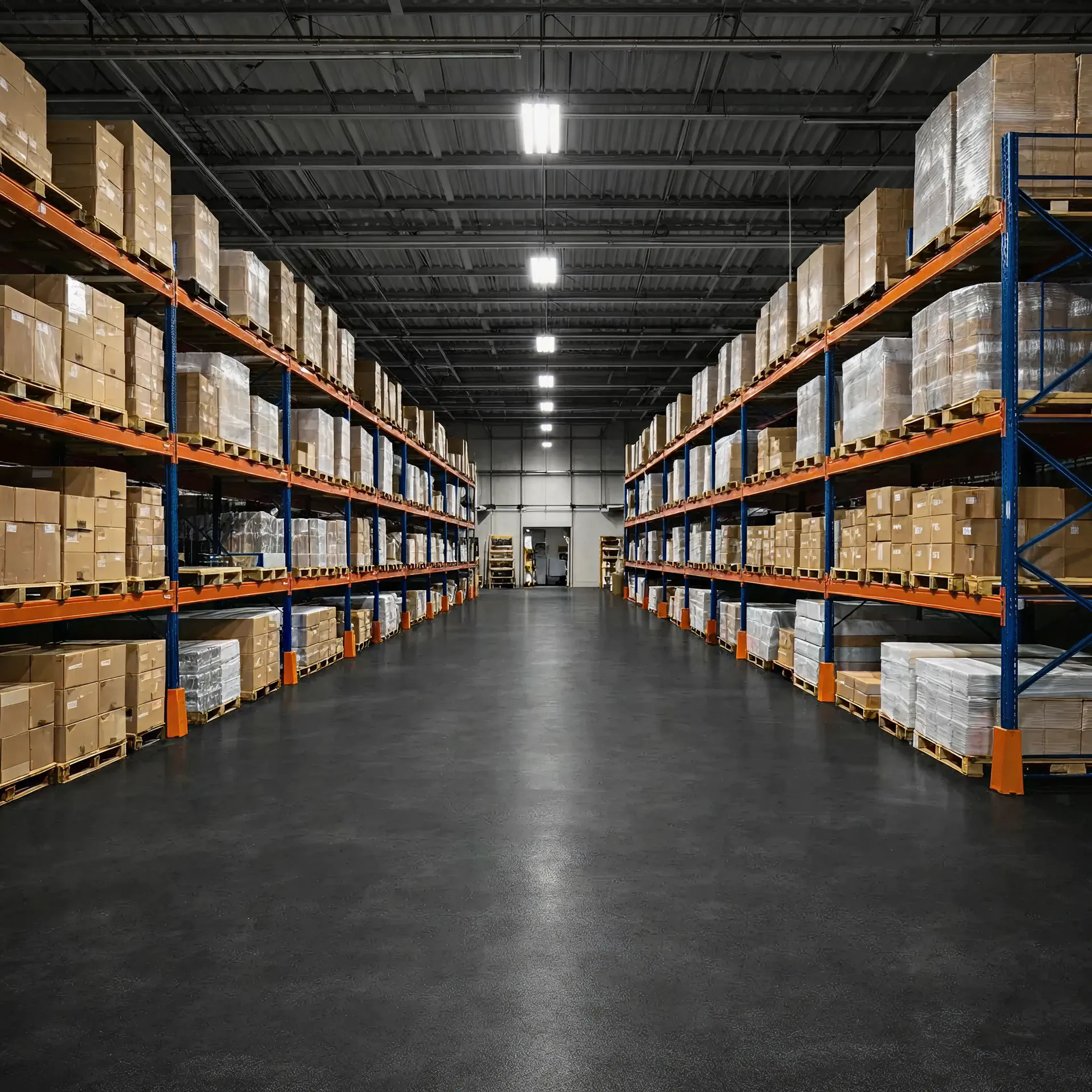 Satin finish in commercial space