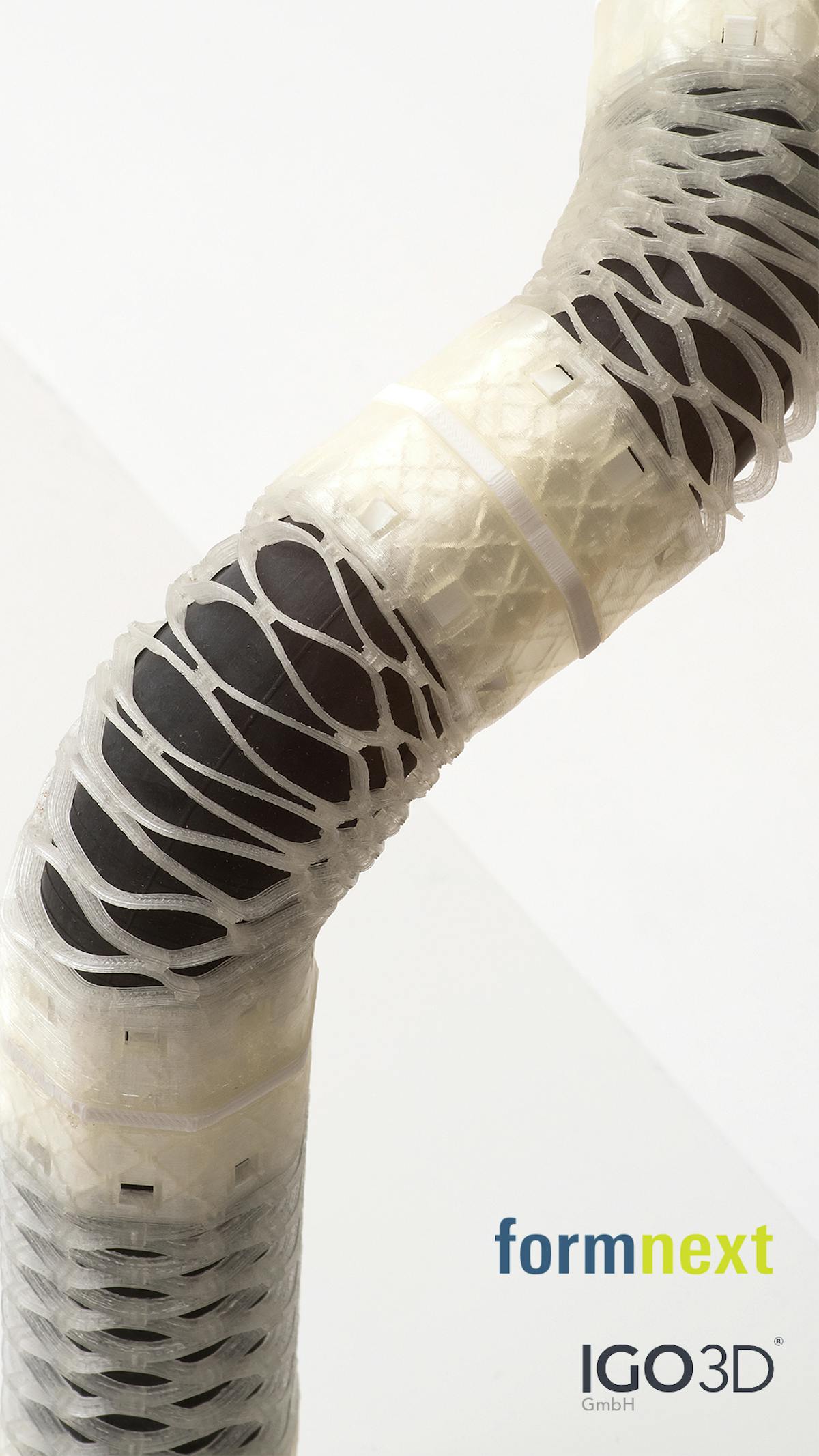 Detail of soft robot structure