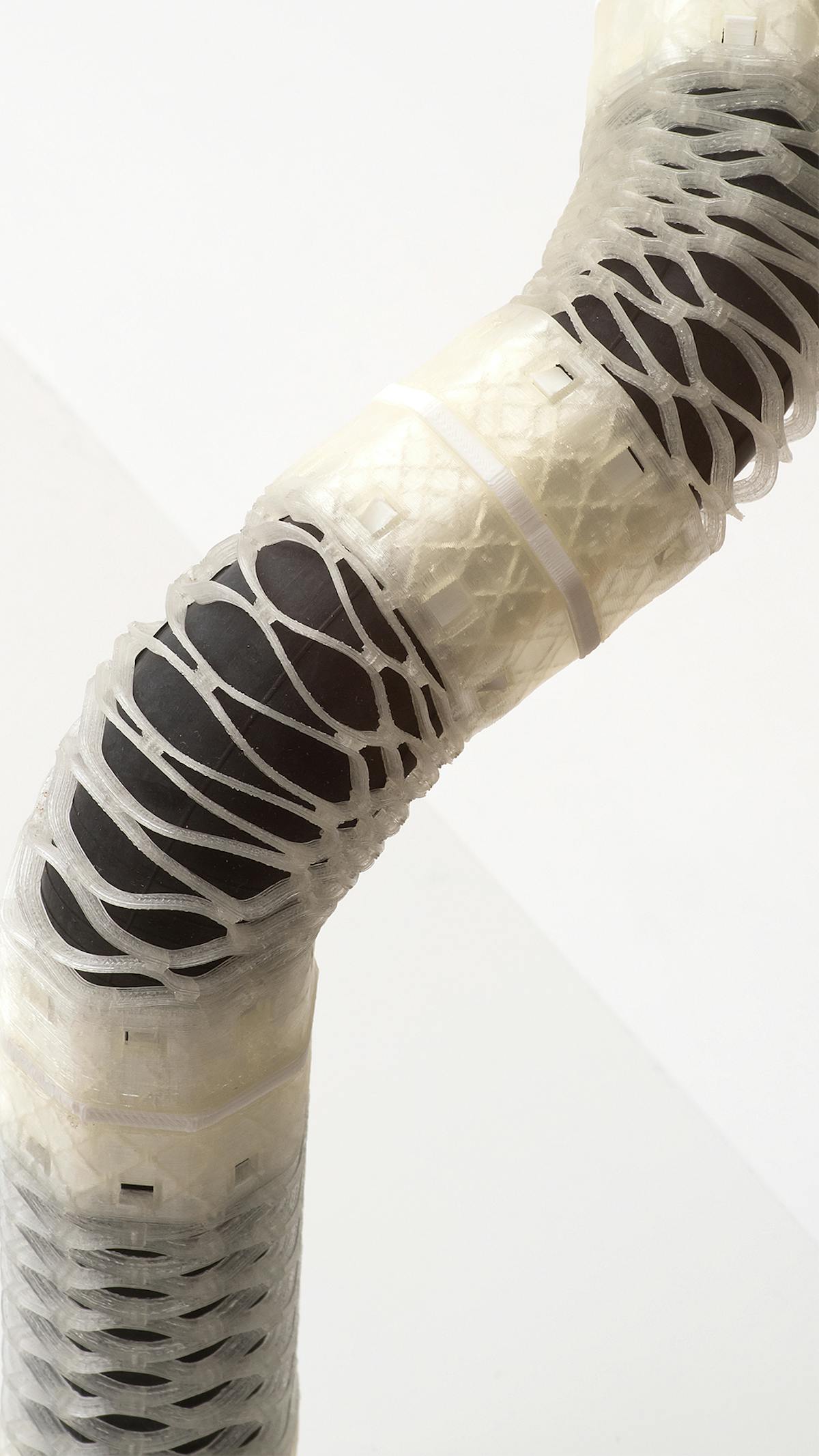 Detail of soft robot structure