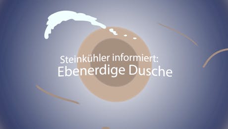 Ebenerdige Dusche von Steinkühler in Leverkusen, erklärt von Liesel Steinkühler