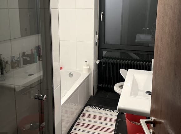 Umbau Badewanne zu Dusche mit Steinkühler in Leverkusen