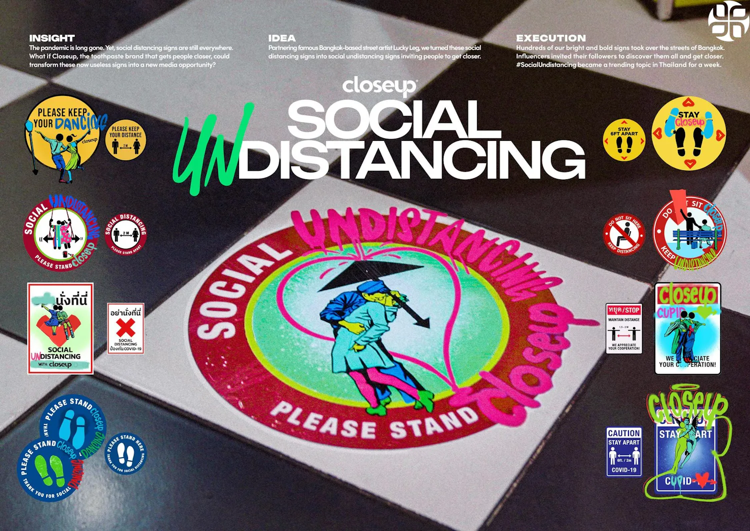 Stephan Schwarz | Creative Director & Copywriter | Close Up - Social Undistancing