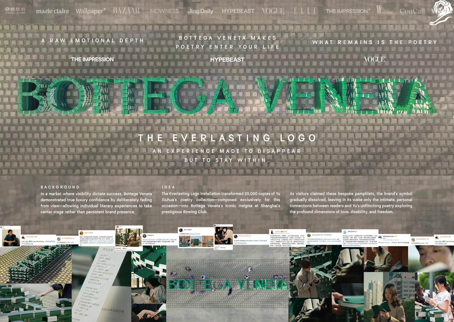Stephan Schwarz | Creative Director & Copywriter | Bottega Veneta - Everlasting Logo