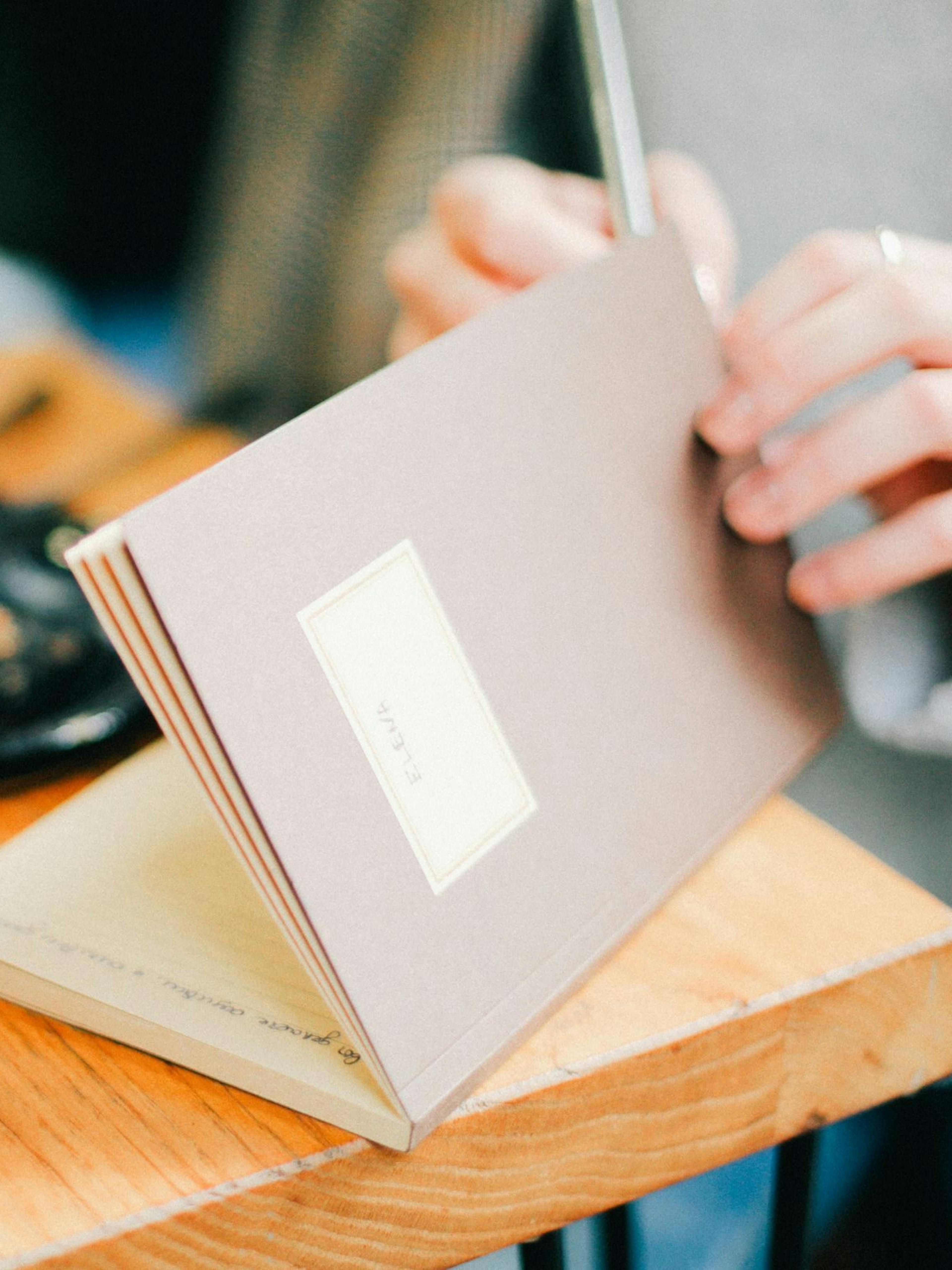 Notebook and Tea