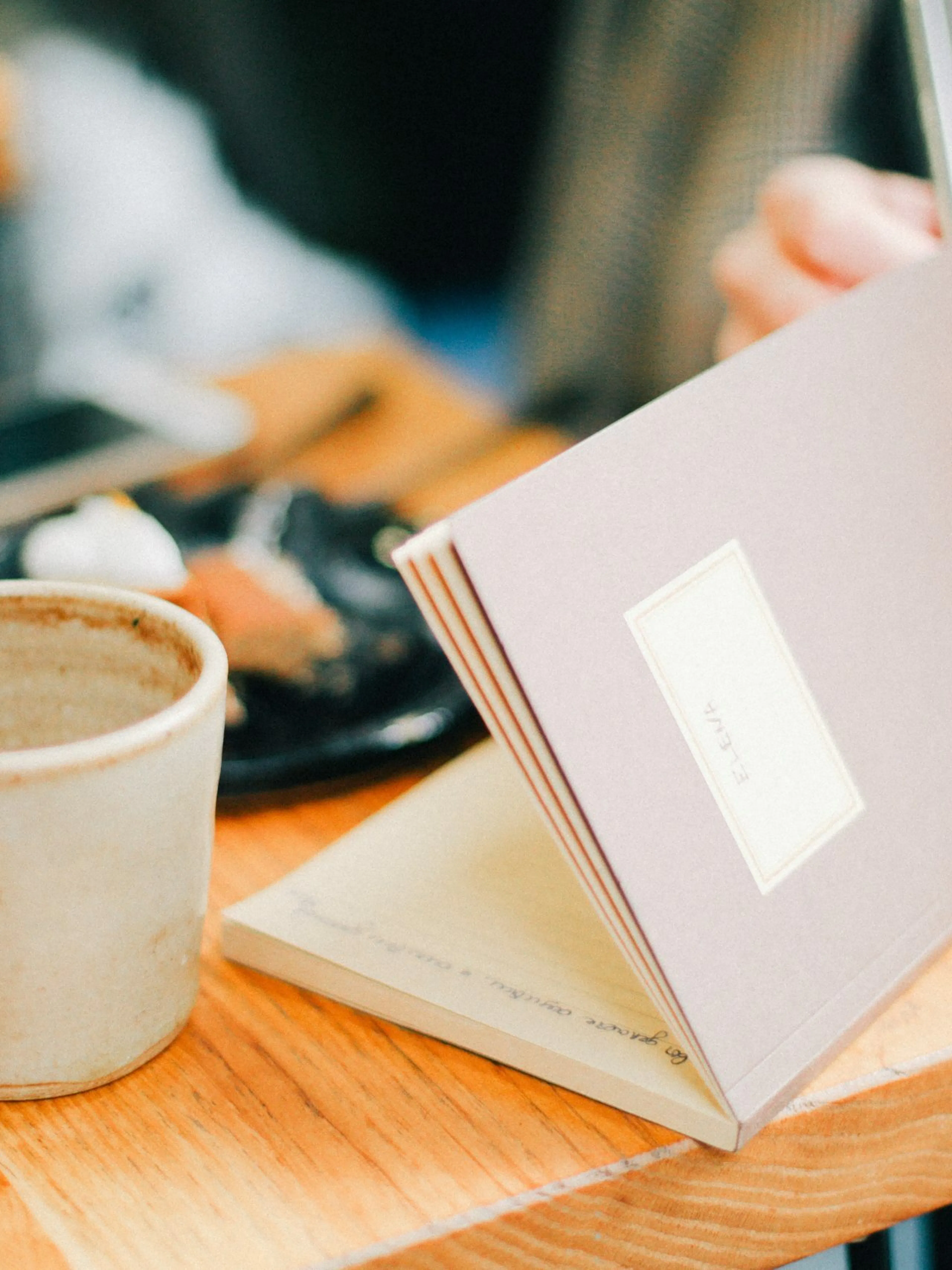 Notebook and Tea
