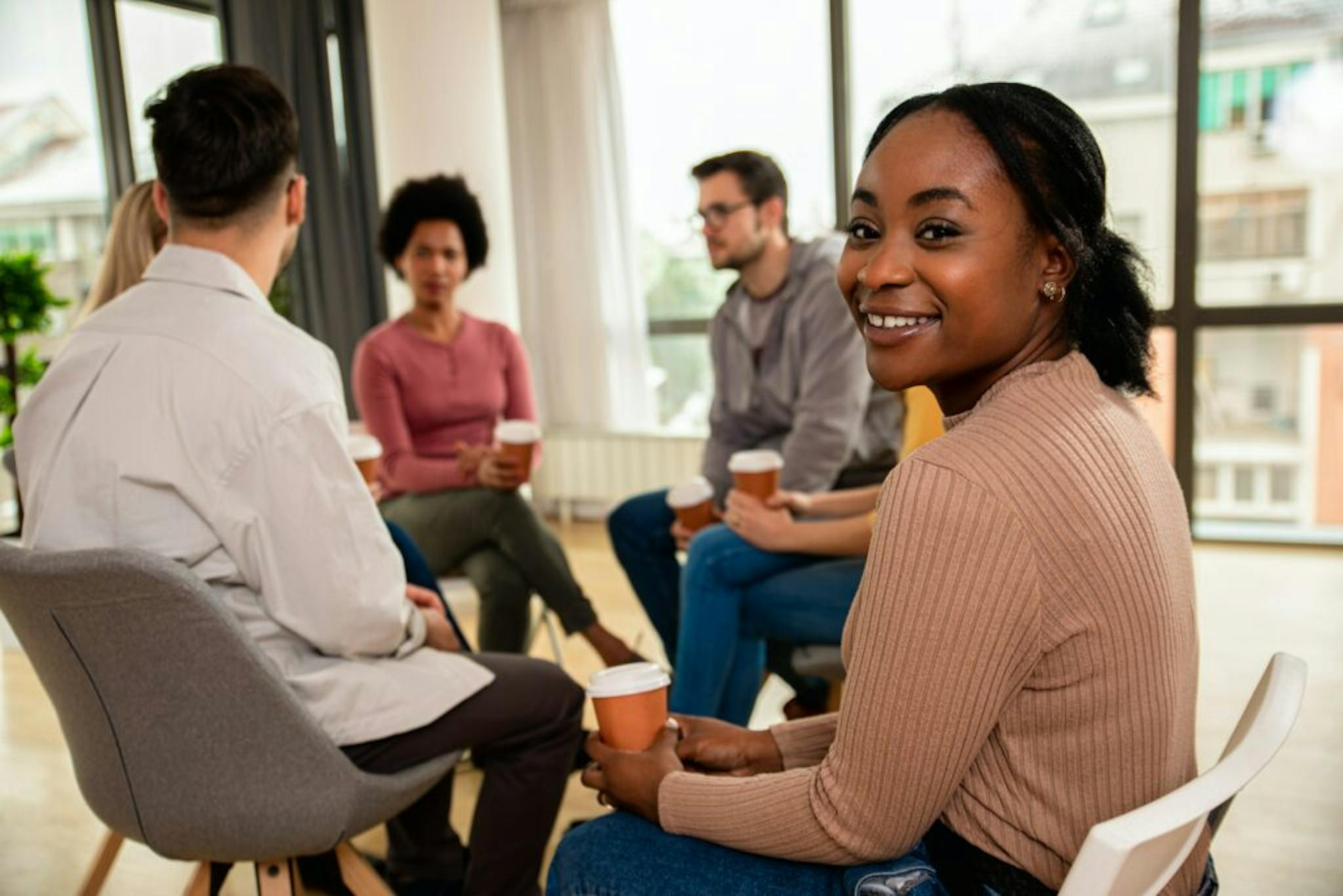 Group talking