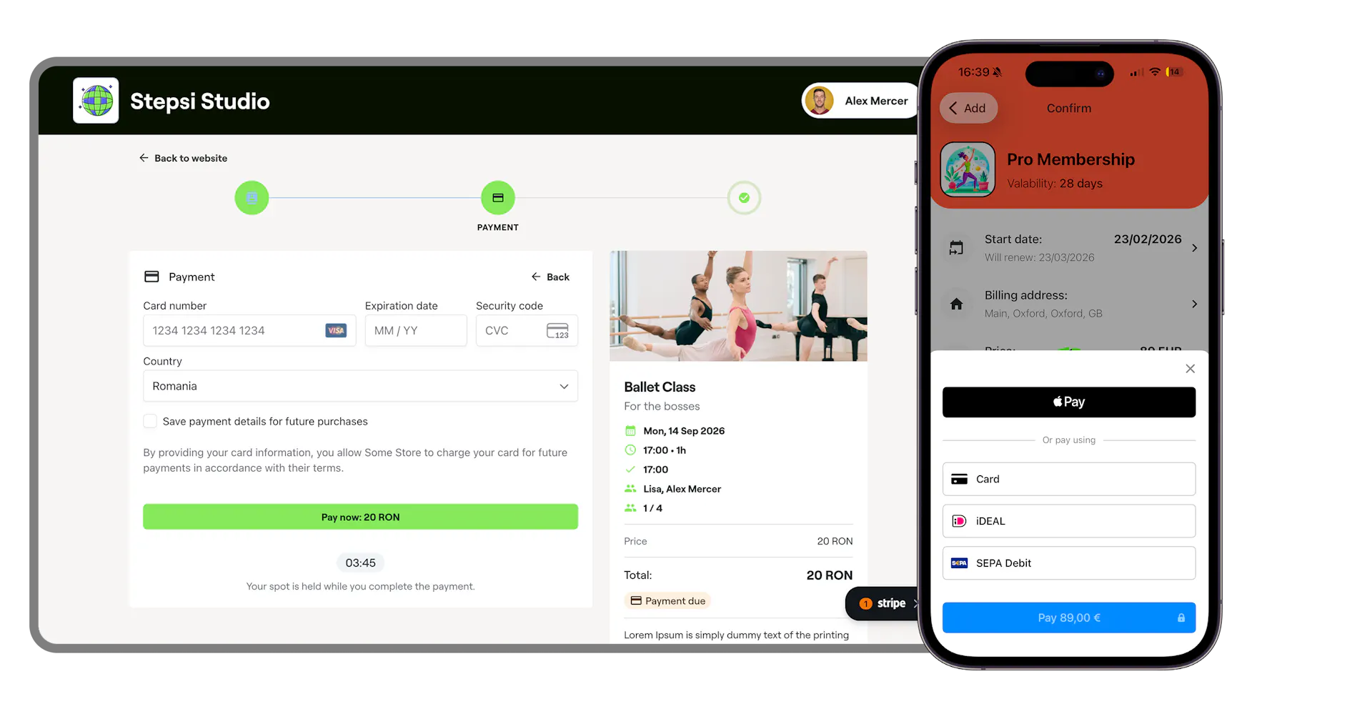 payments and billing